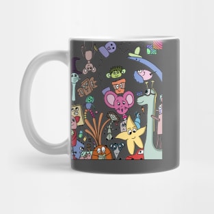 funny animal character Mug